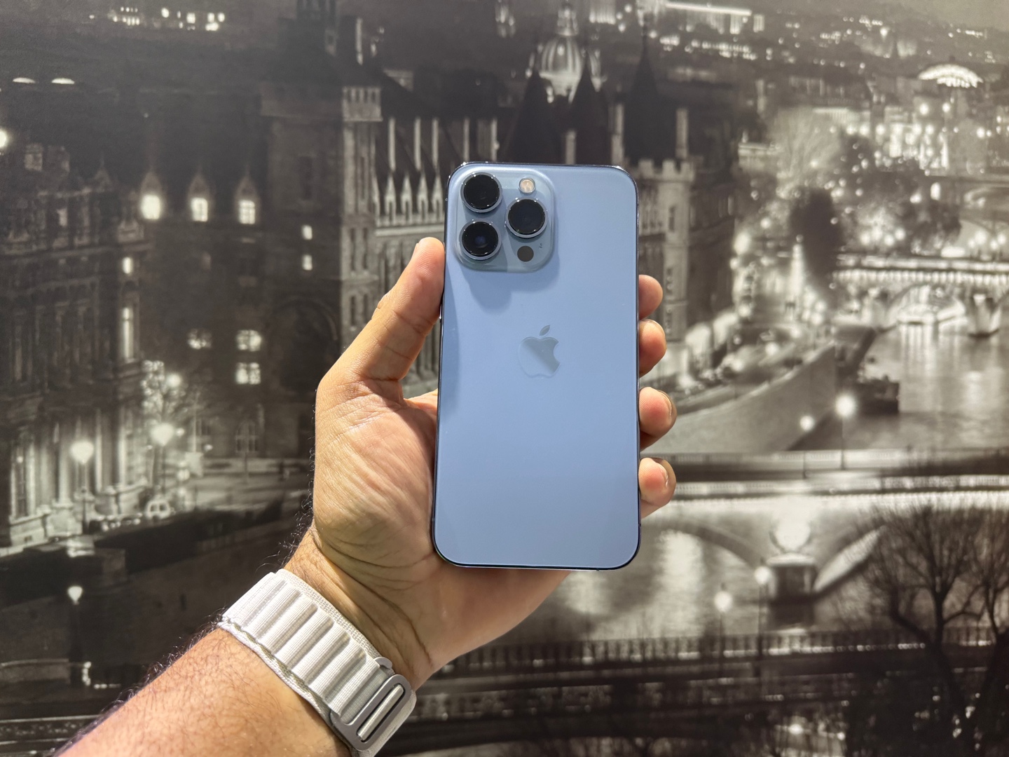 celulares y tabletas - iPhone 13 Pro 256GB Blue Sierra, Como Nuevo, Desbloqueado, RD$ 38,500 NEG 0