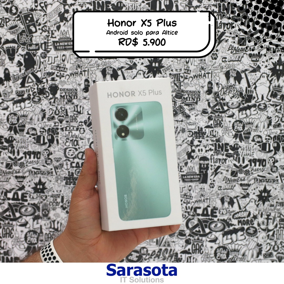 celulares y tabletas - Honor X5 Plus para altice Somos Sarasota 0