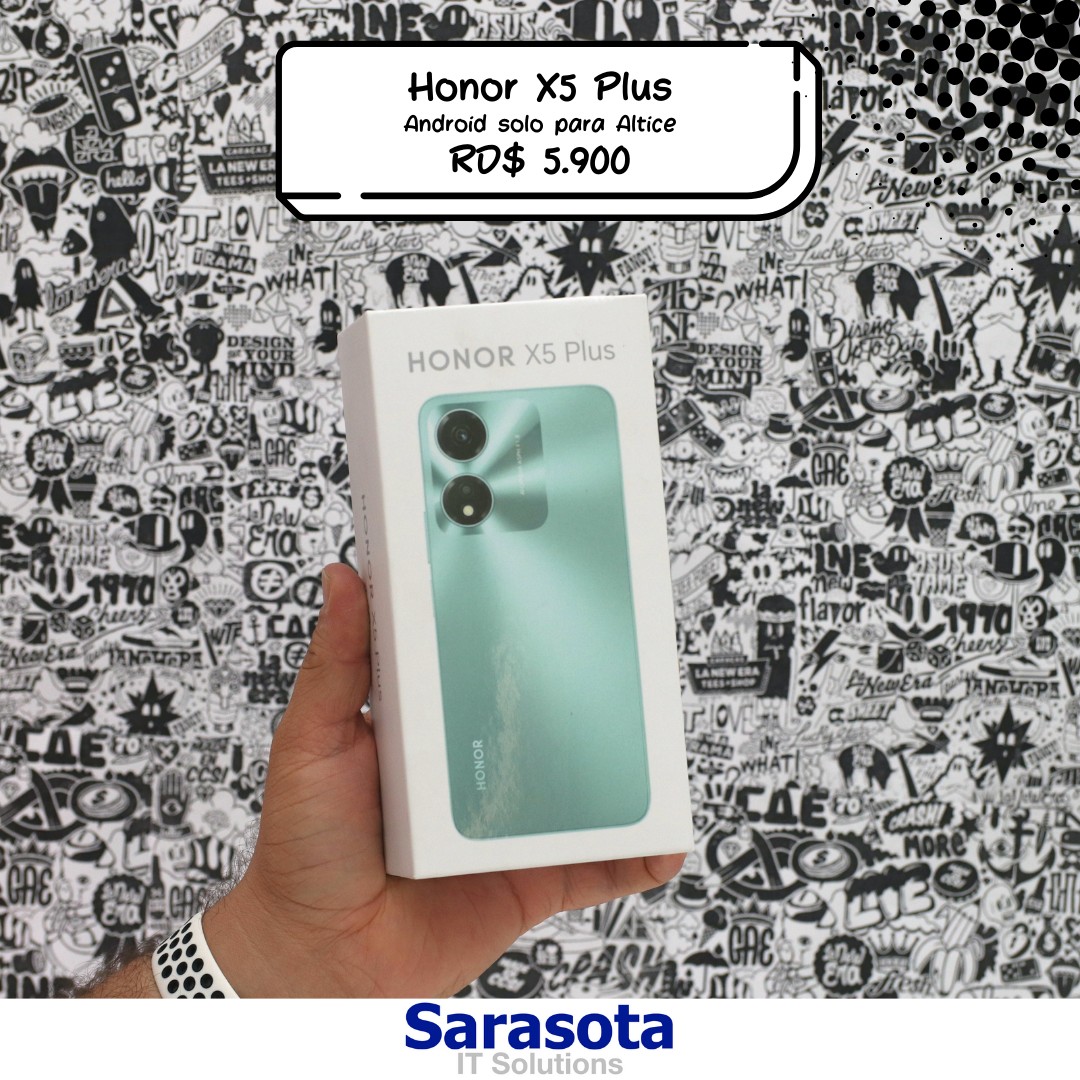 celulares y tabletas - Honor X5 Plus para altice Somos Sarasota