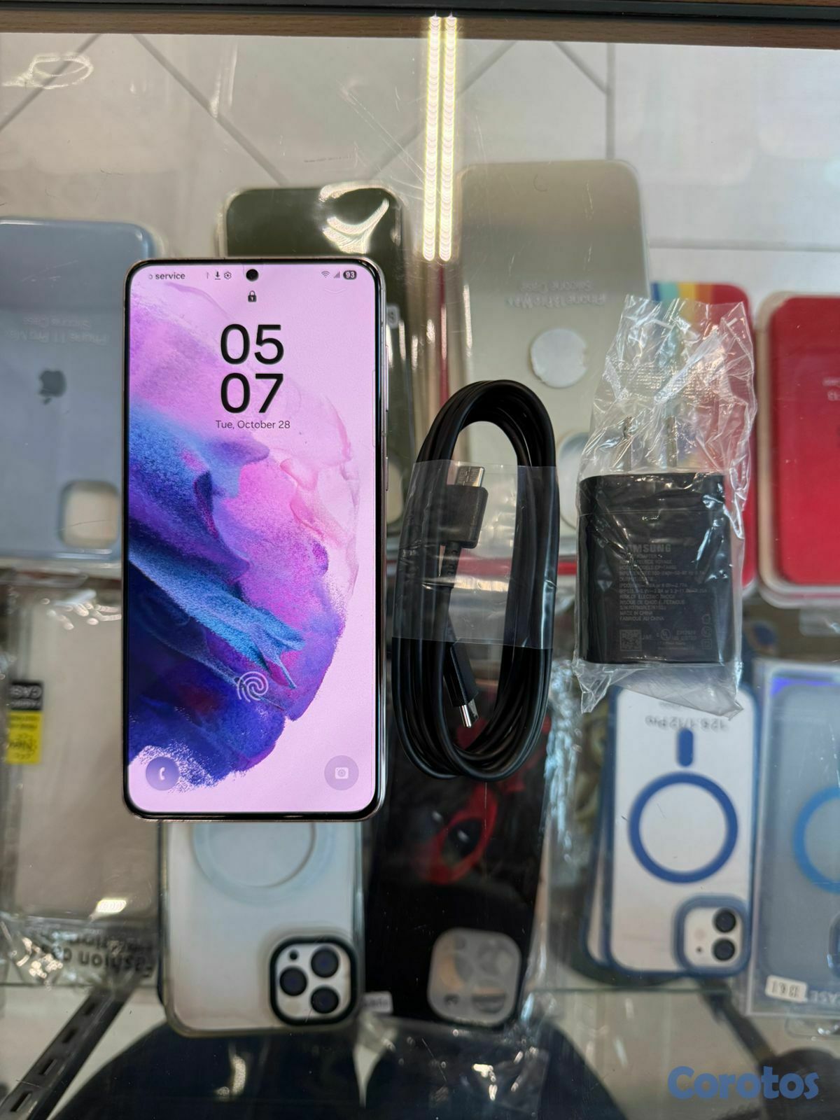 celulares y tabletas - Samsung Galaxy S21 plus violet 128 GB desbloqueado 2