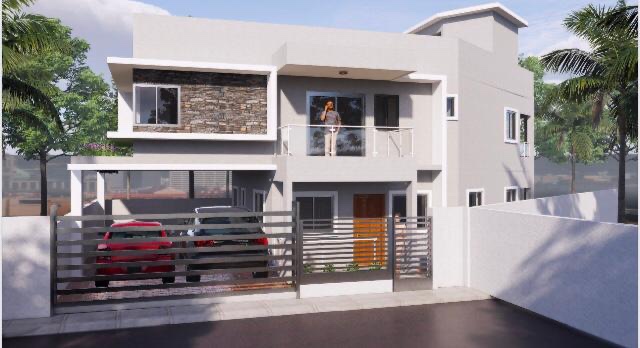 casas - VENTA DE CASA MODERNA BRISA ORIENTAL III SANTO DOMINGO ESTE CON JACUZZIS  5