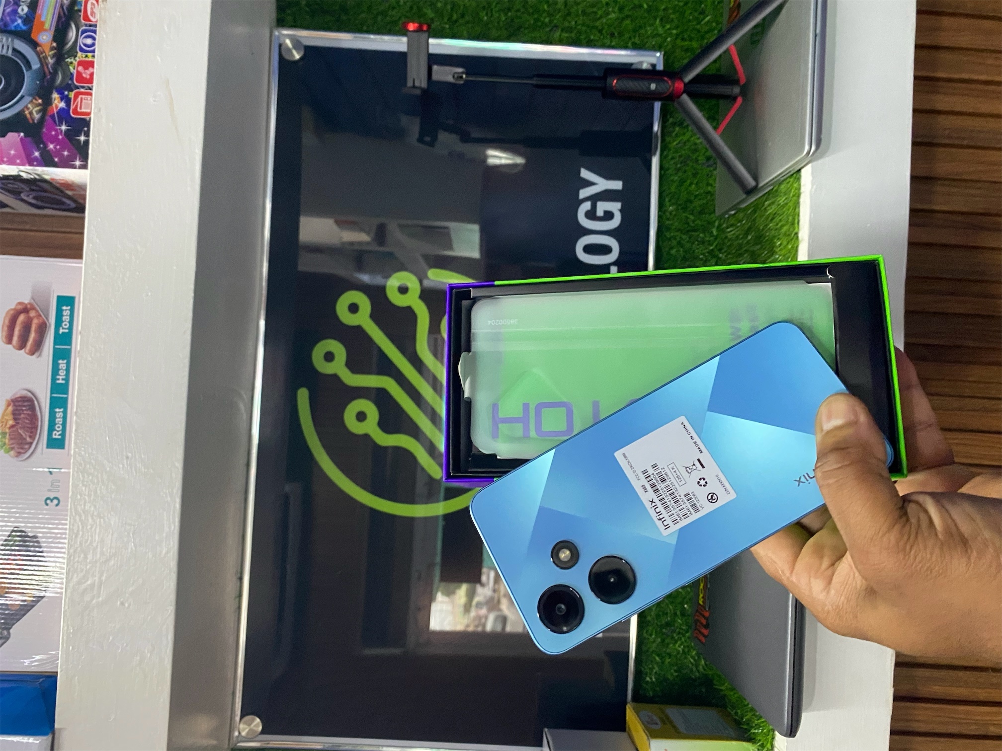 celulares y tabletas - infinix hot 🥵 30i dual sim 128GB  3