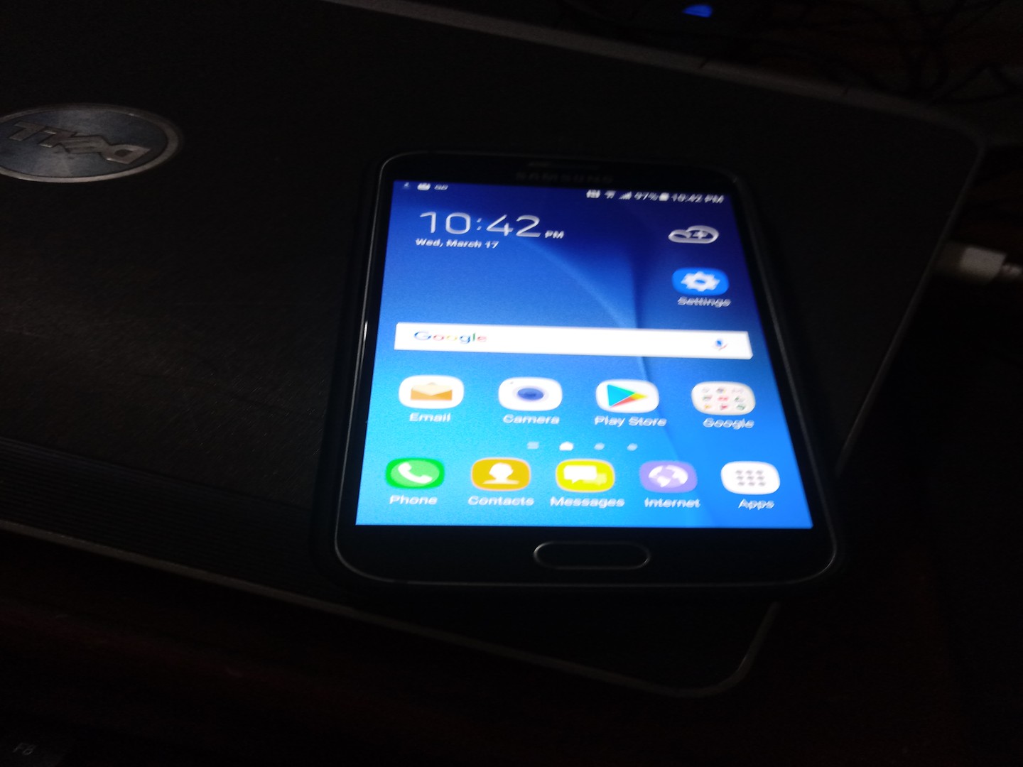 celulares y tabletas - Celular Samsung S6 normal, recien traido de USA,