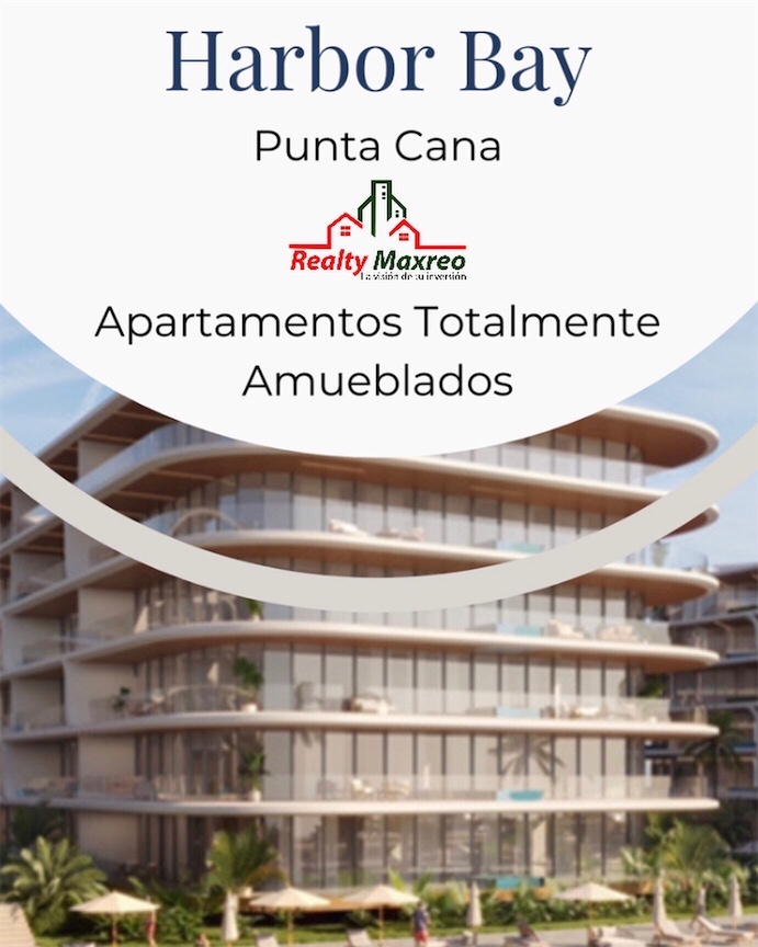 🔴HarborBay proyecto de Apartamentos en Punta Cana