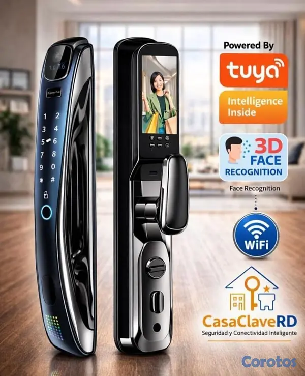 decoración y accesorios - Cerradura inteligente para puertas  3