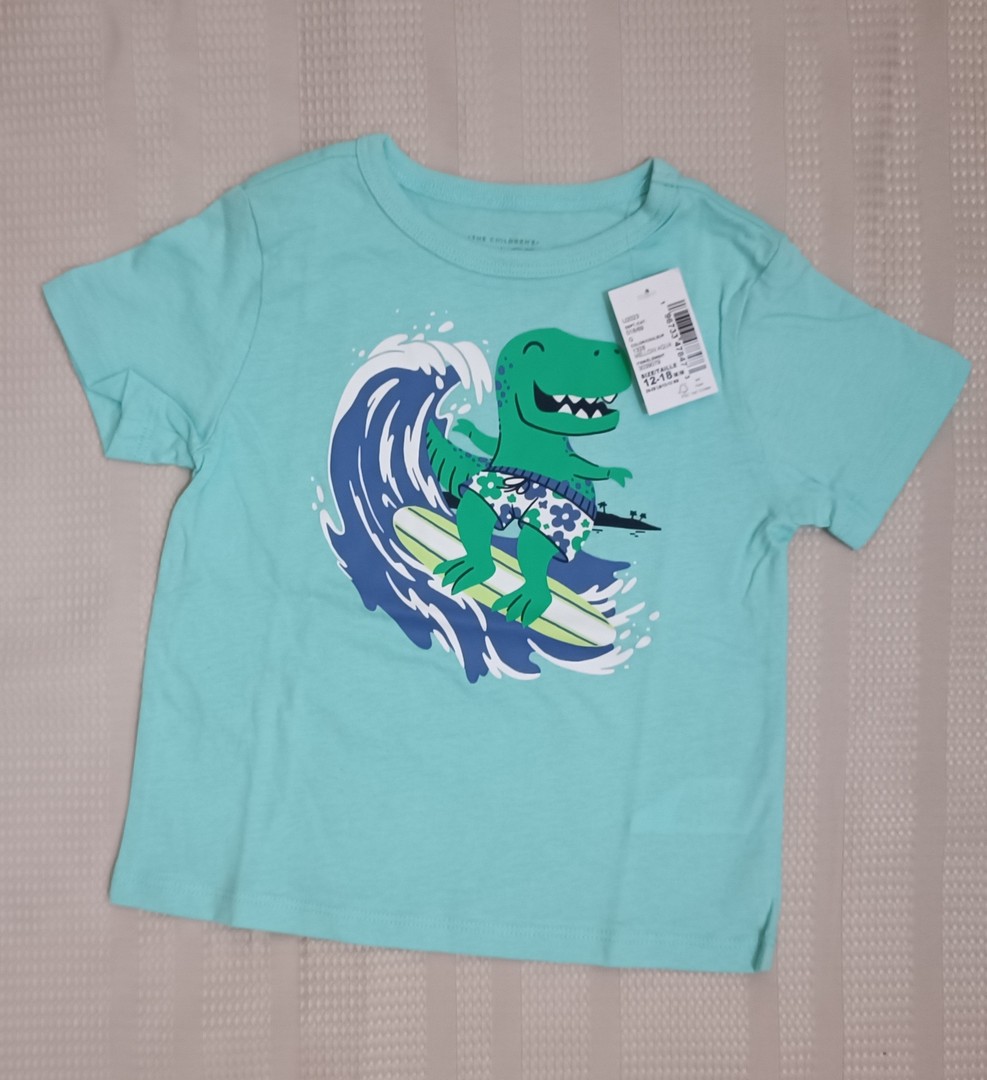 ropa y zapatos - Tshirt Dino 12-18 meses nuevo The children's place  1
