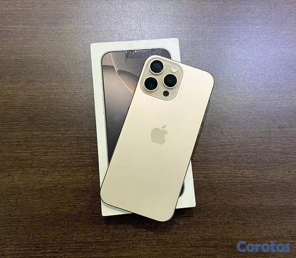 celulares y tabletas - iPhone 16 Pro Max 256GB Dessert Bateria 100% RD$ 5 1