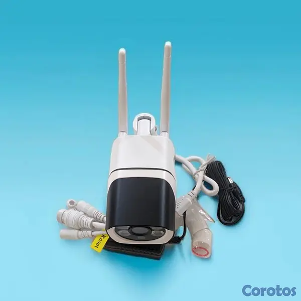 camaras y audio - Cámara de Seguridad WiFi 4K Tipo Bullet – Audio Ex 3
