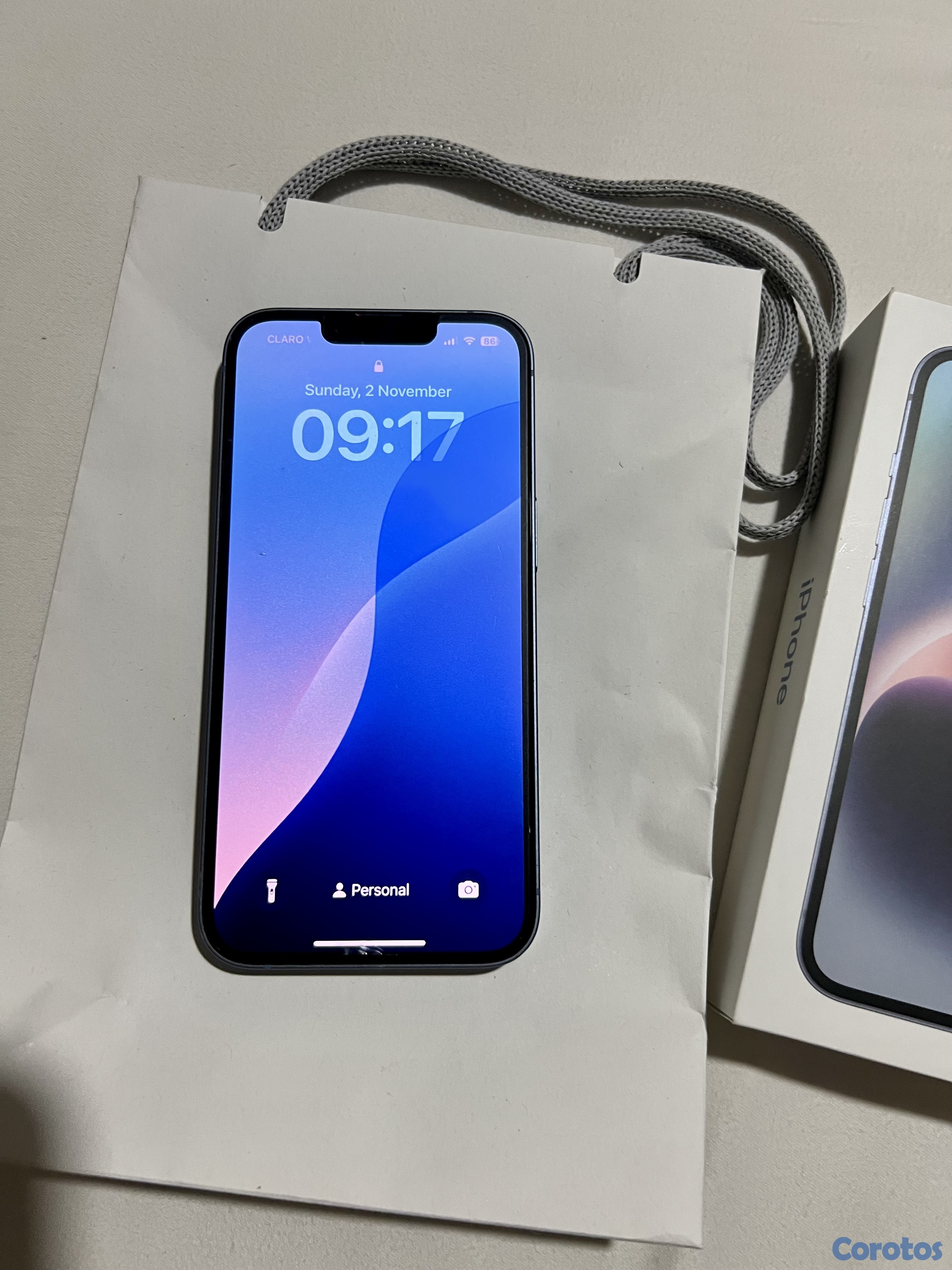 celulares y tabletas - iPhone 14 Azul – 256 GB (Factory Unlocked) 3