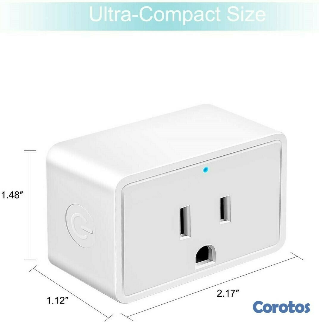 otros electronicos - Conector de corriente enchufe wifi, encienda y apague cualquier aparato 1