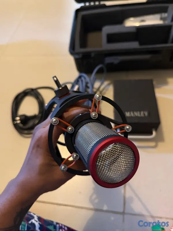 camaras y audio - Microfono Manley Rojo como nuevo 7