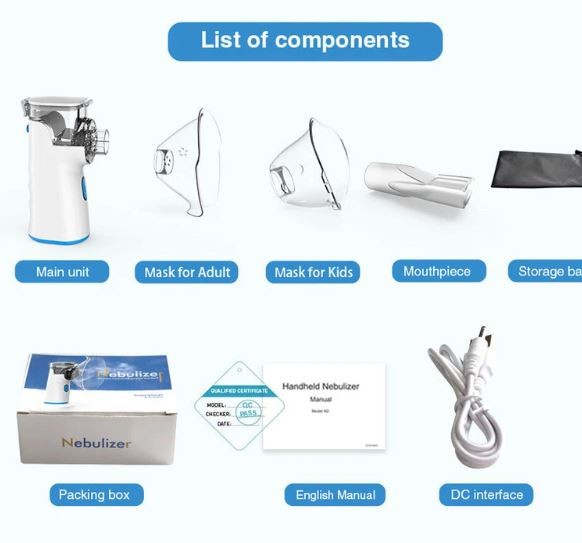 salud y belleza - Nebulizador silencioso portatil N3
 1