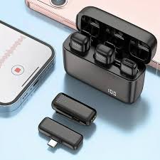 camaras y audio - MICROFONO INALAMBRICO WIRELESS DOBLE TIPO C CX01 2