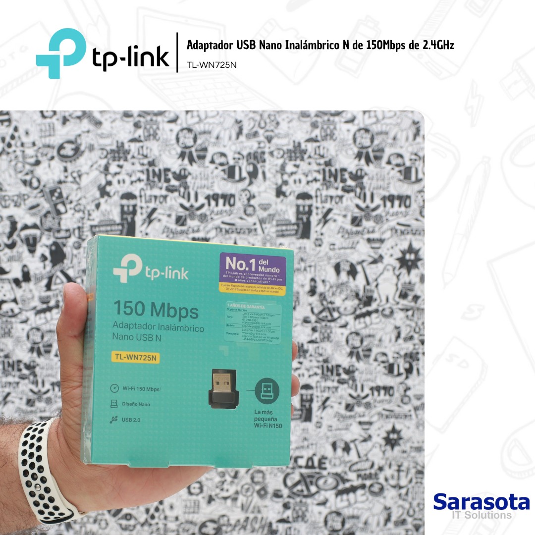 accesorios para electronica - Tp-Link antena USB WiFi TL-WN725N 1
