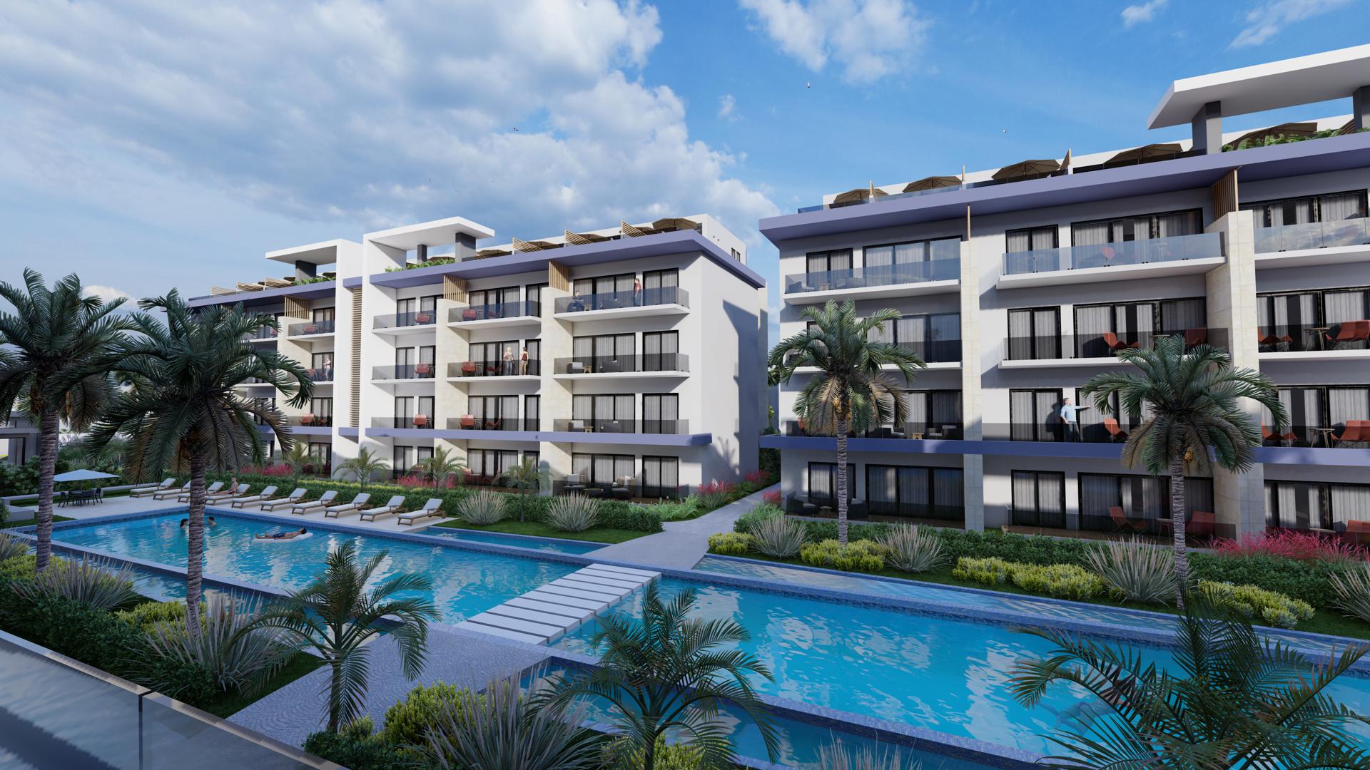 apartamentos - EDEN PC Exclusivo Proyecto de Apartamentos en Punta Cana. 1