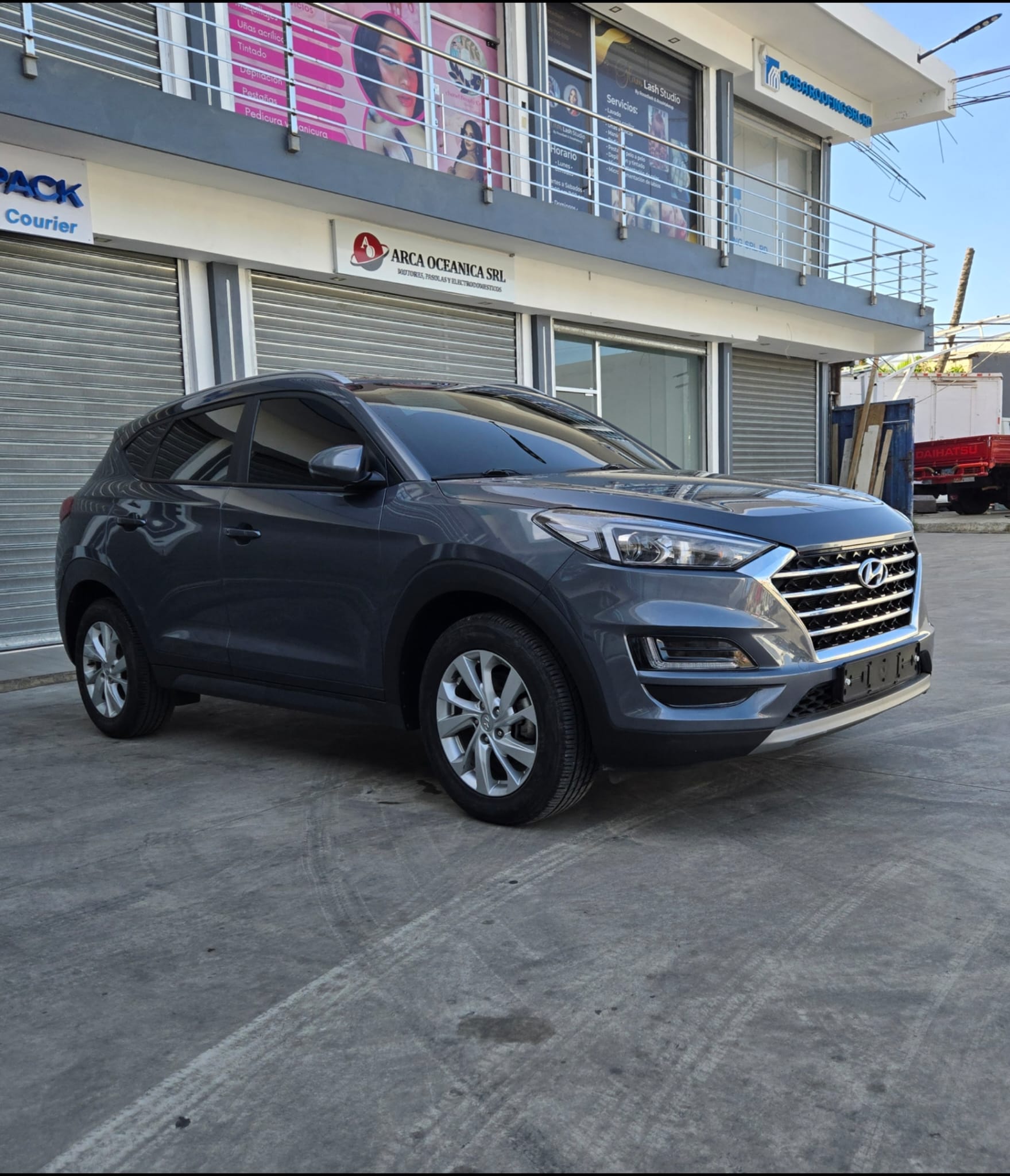 jeepetas y camionetas - HYUNDAI TUCSON 2020 GRIS OSCURO DIESEL 3