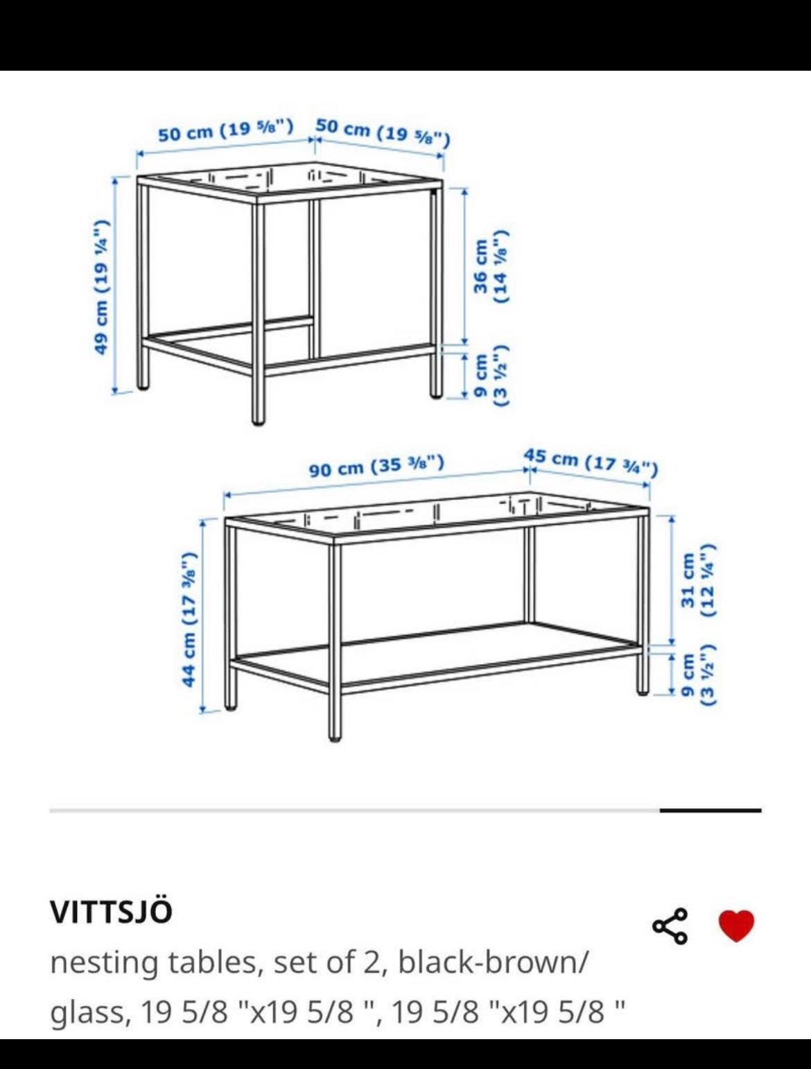 decoración y accesorios - En venta: Mesa de centro doble 5