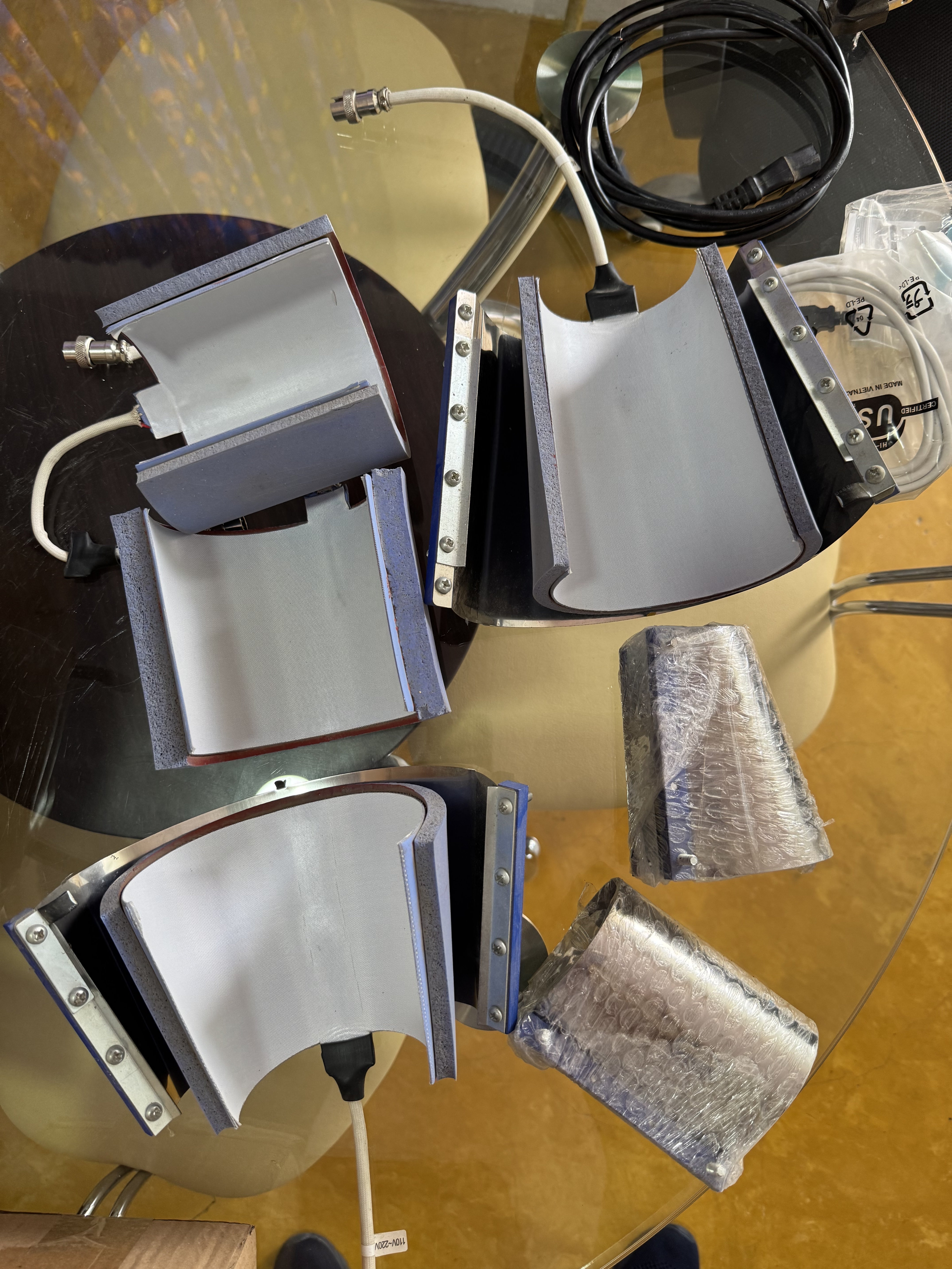 otros electronicos - Plancha para sublimar tazas y termos. 6 formas diferentes formas. 1