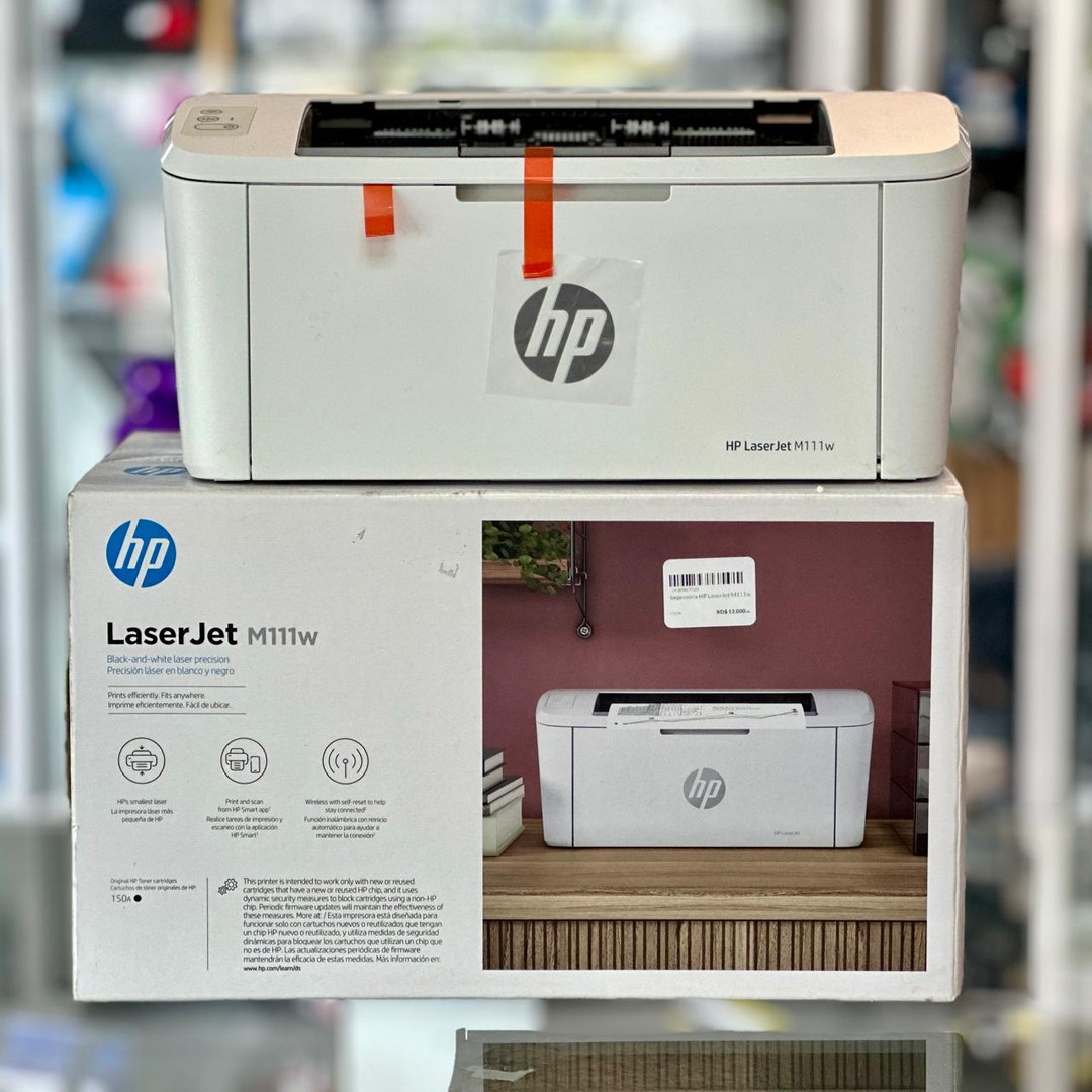 celulares y tabletas - Impresora HP LaserJet M111w  $12,000 