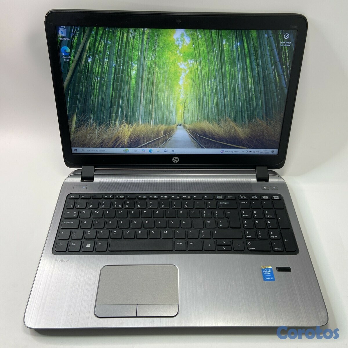 computadoras y laptops - laptop hp corei3 de 4ta gene 8g de ram ssd de 120g 2