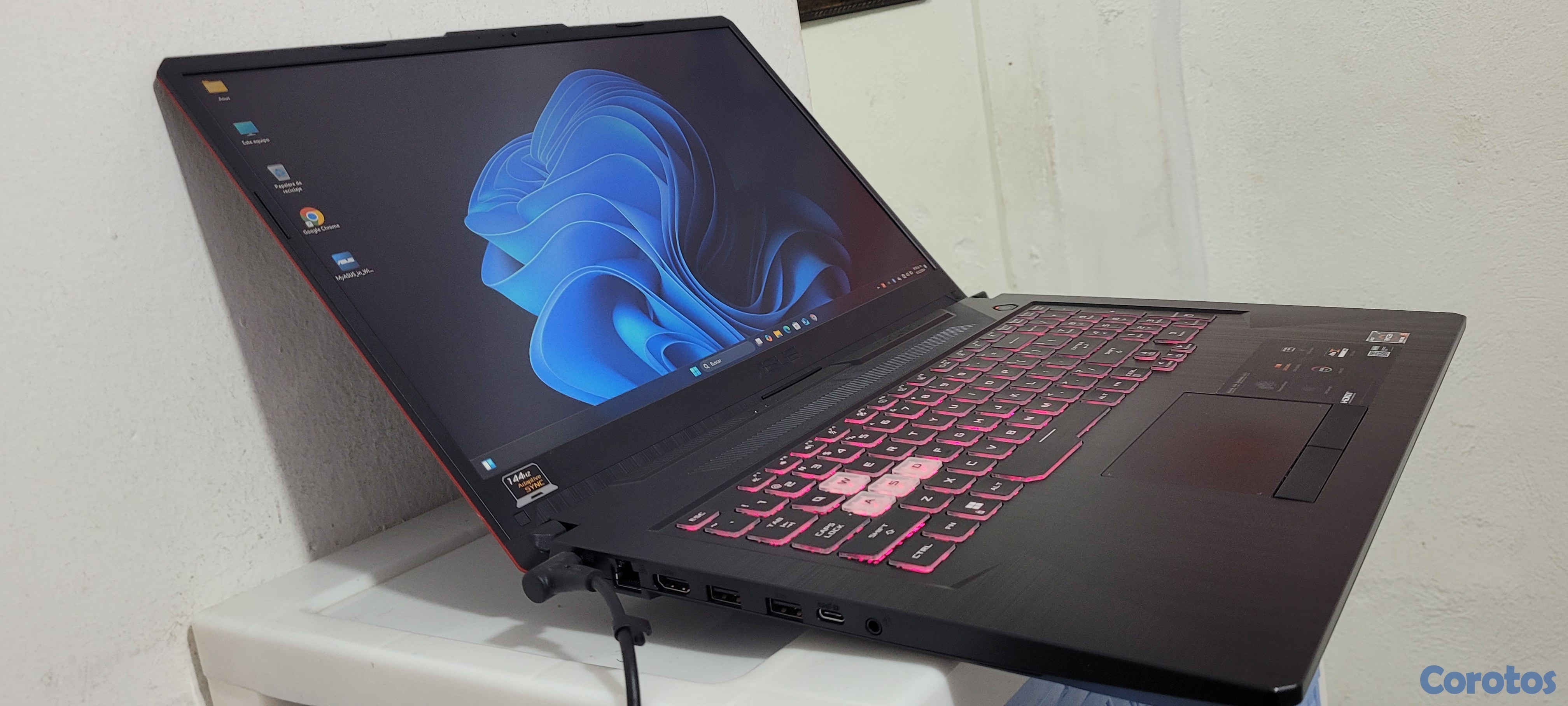 computadoras y laptops - Asus TUF 17 Pulg Ryzen 5 Ram 16gb ddr4 Disco 512gb SSD Nvidea Gtx 1650 4gb 2