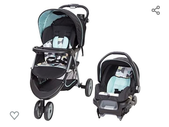 coches y sillas - Juego de carriola y autoasiento para bebé