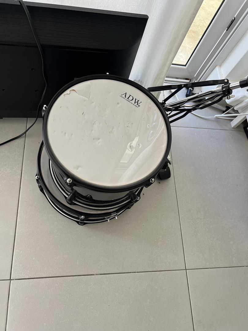 instrumentos musicales - bateria como nueva, bien equipada 