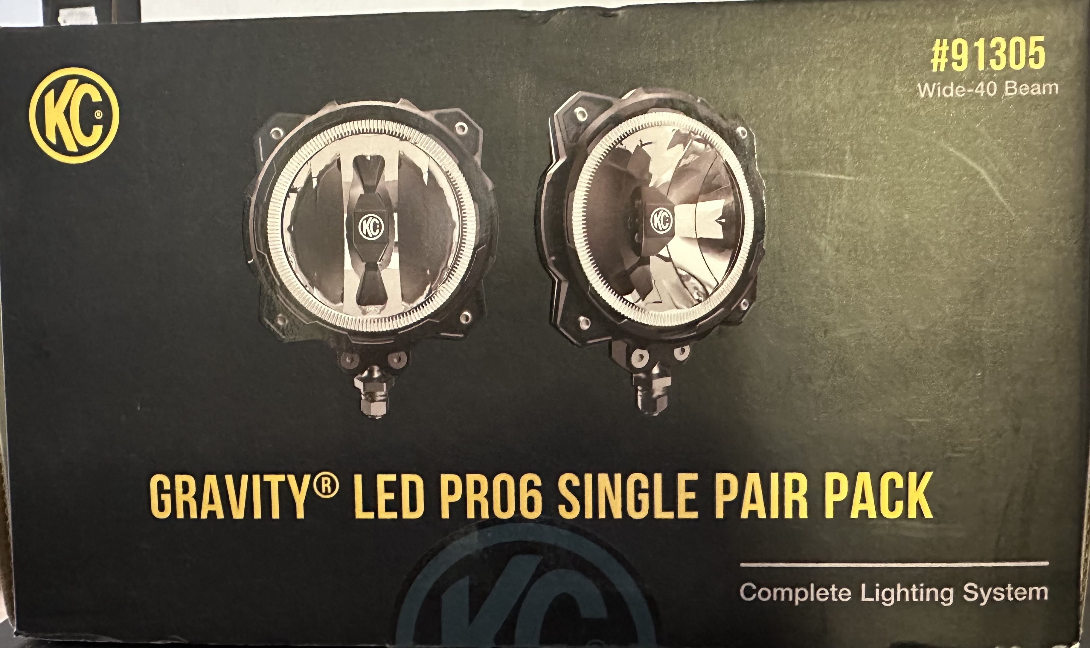 accesorios para vehiculos - Luces Gravity Led Pro6 Single Pair Pack 0