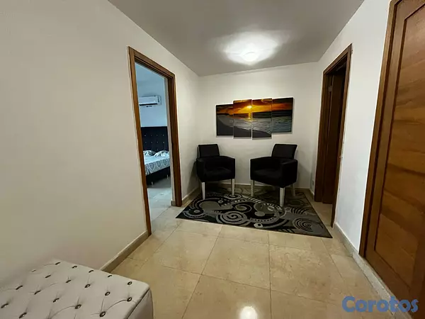apartamentos - Apartamento Alquiler Piantini Amueblado DOS Habita 11