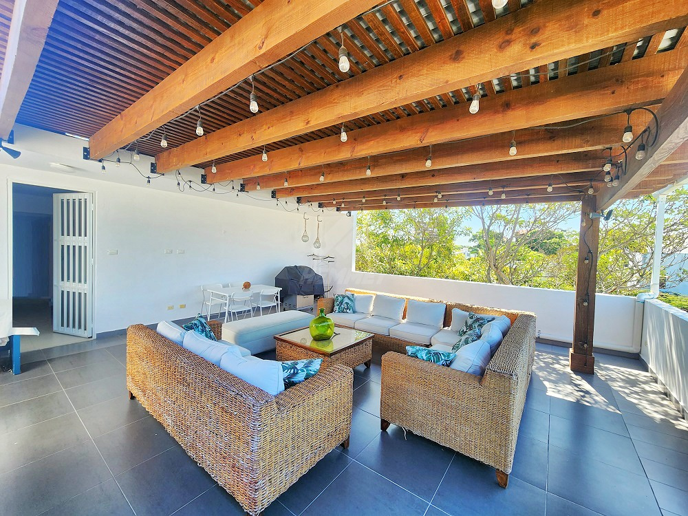 penthouses - PENTHOUSE AMUEBLADO CERROS GURABO STGO.  7