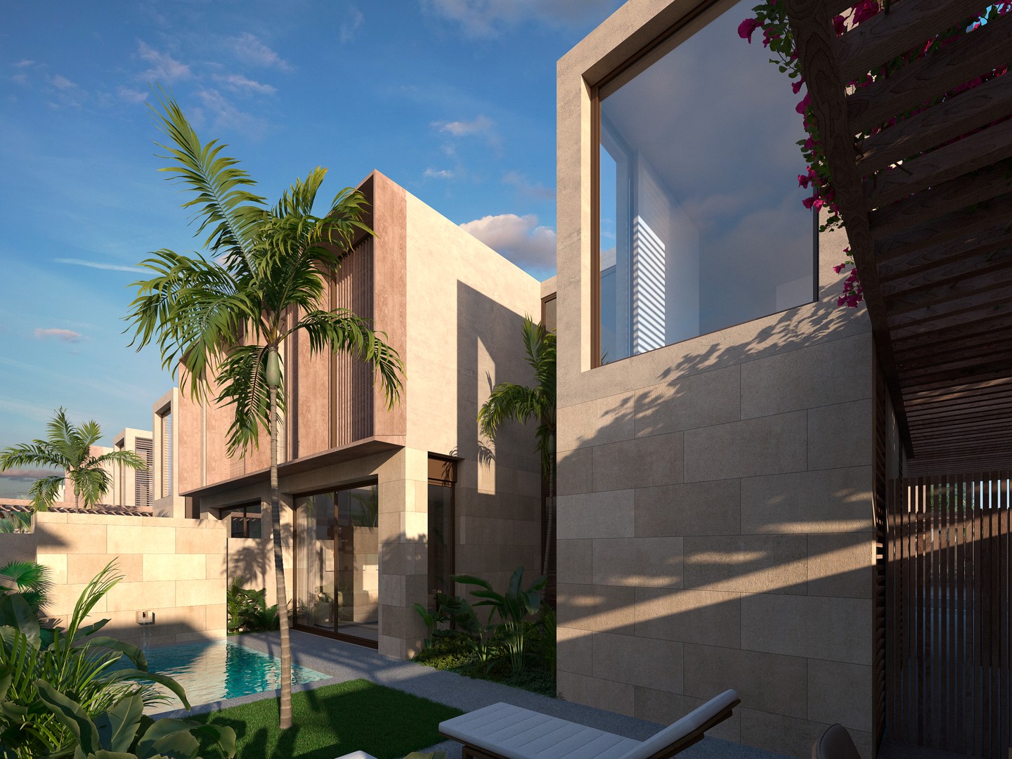 Proyecto de apartamentos y villas en venta en Punta Cana, a pasos de la playa.  8