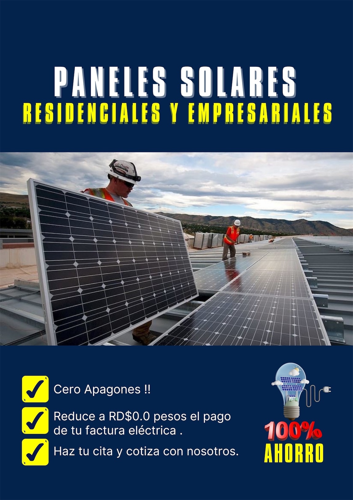 construccion e industrial - Sistemas de Paneles Solares  1