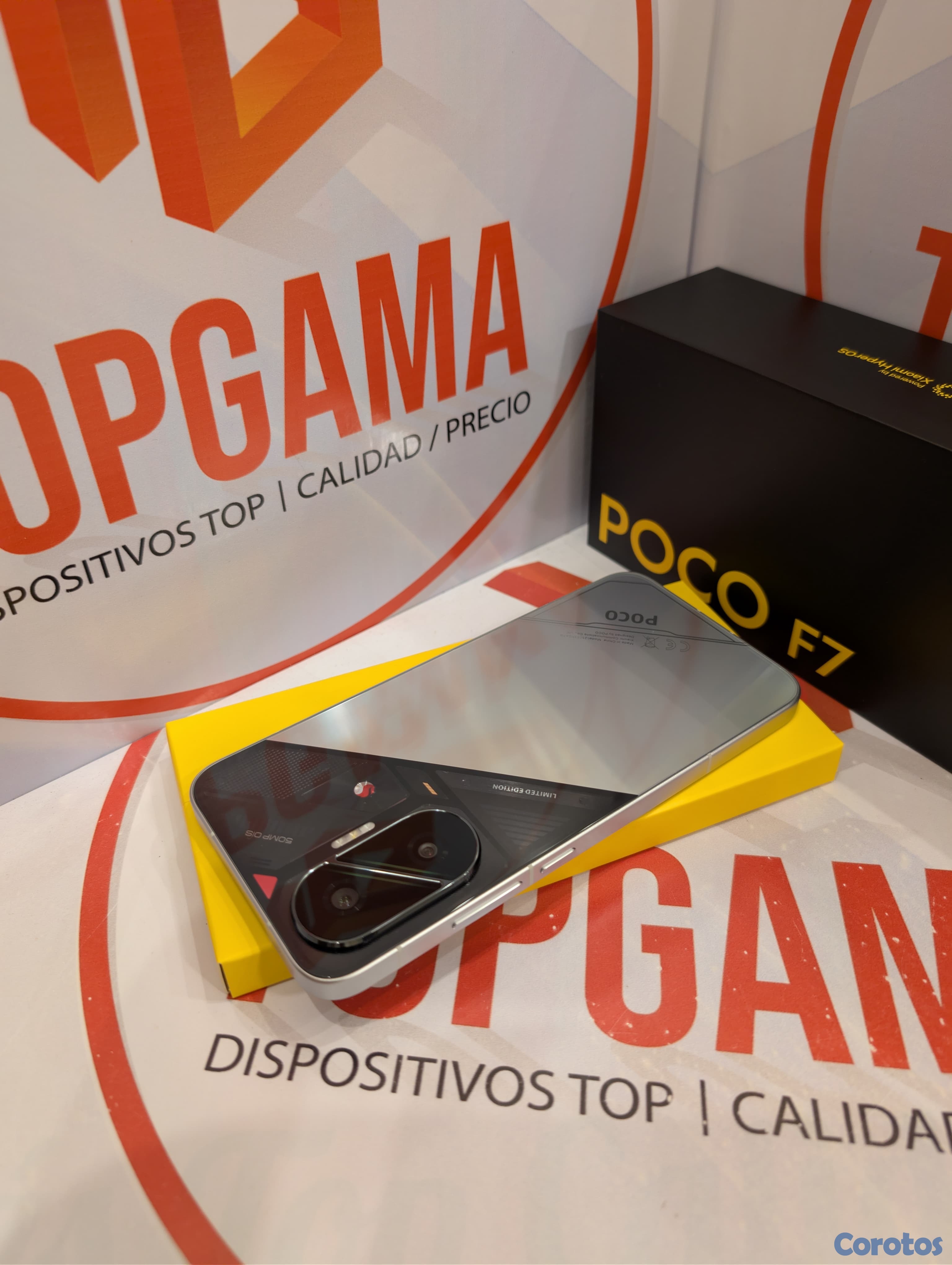 celulares y tabletas - POCO F7 5G, 12GB RAM 512GB ROM 3