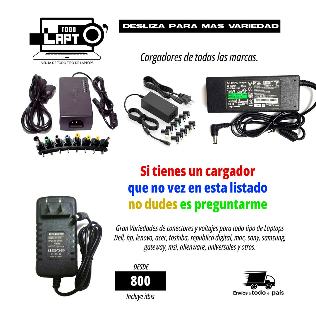 otros electronicos - CARGADOR UNIVERSAL 