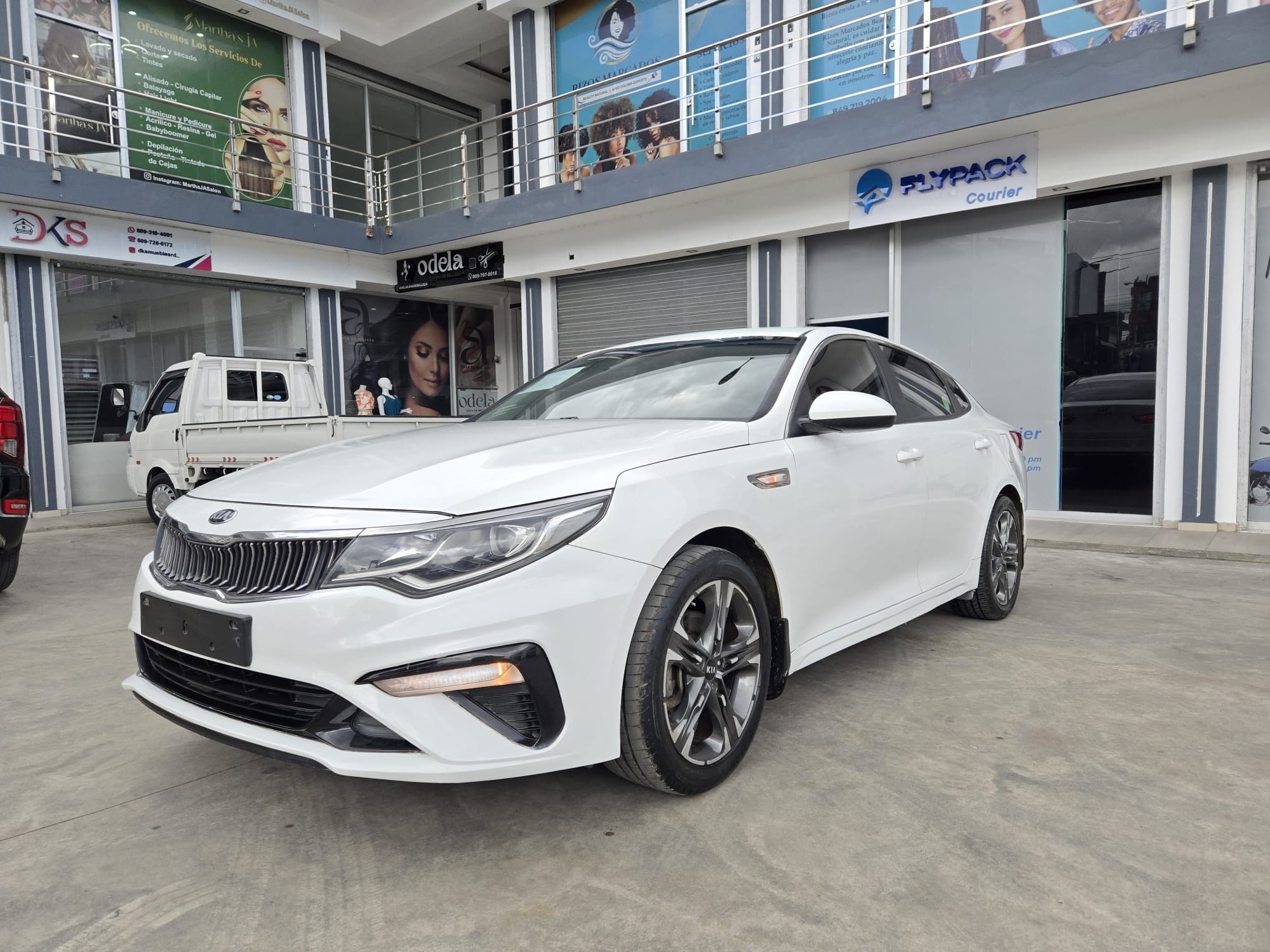 carros - KIA K5 2020 BLANCO 2