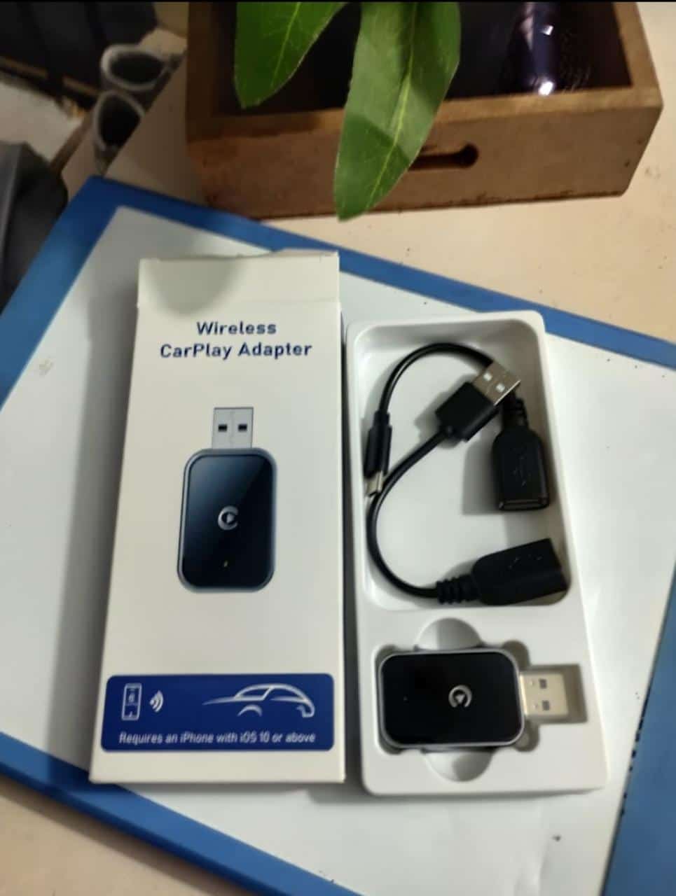 accesorios para electronica - adaptador inalámbrico de CarPlay.