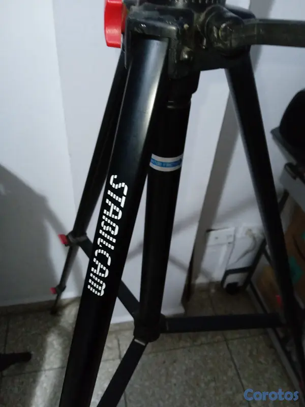 accesorios para electronica - Tripode Profesional STABILCAM con Cabezal de Video 6