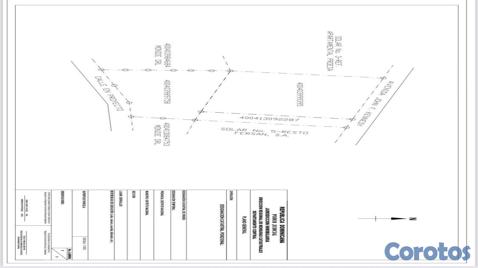 solares y terrenos - Terreno comercial alquiler JFK Kennedy Santo Domingo 4