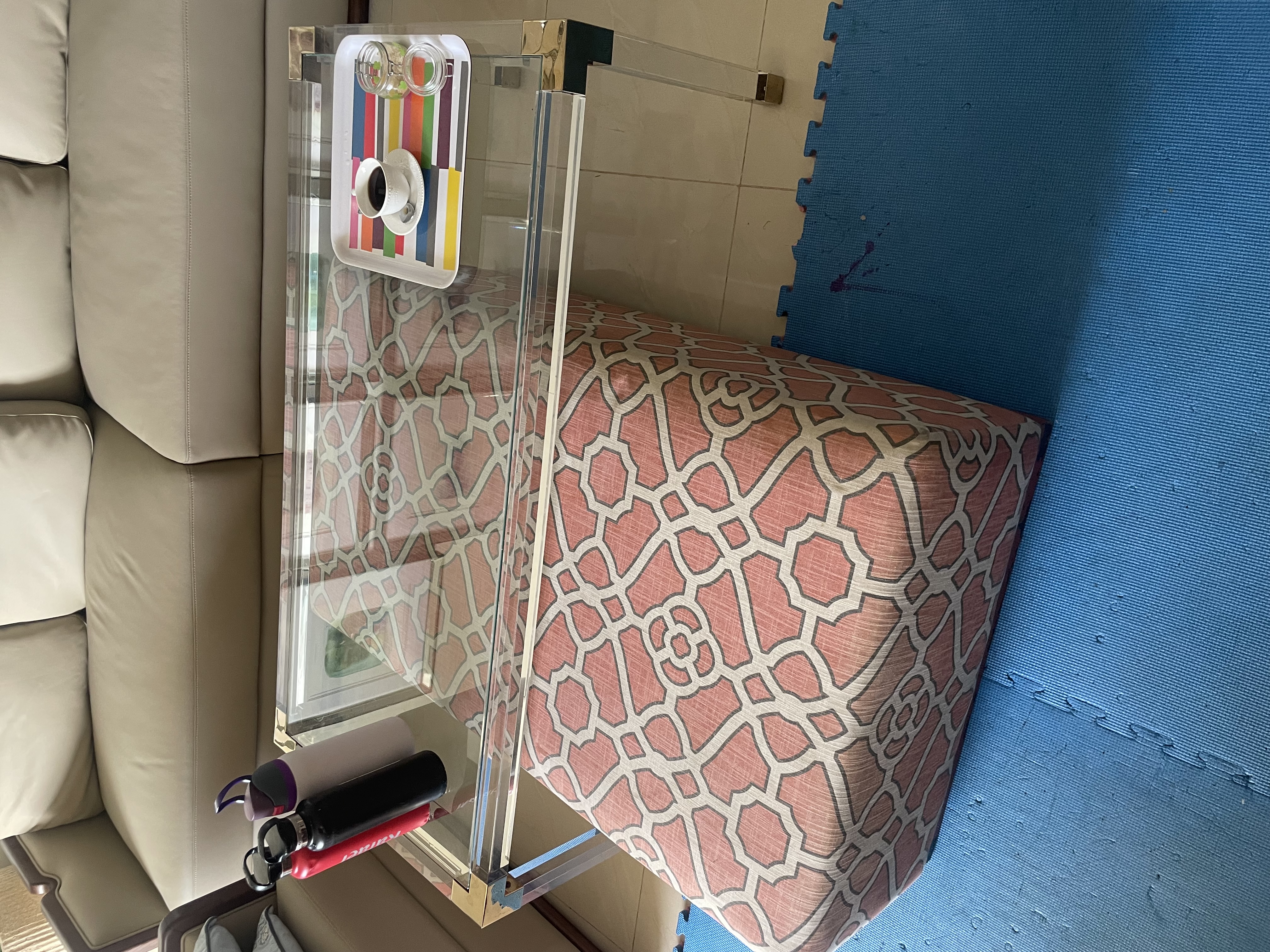 muebles y colchones - Mesa de centro 2 en una  6