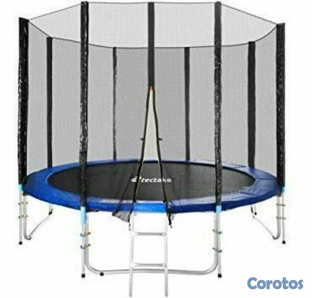hobby y coleccion - Trampolin De 12 Pies De Diametro Con Red Protectora Incluida