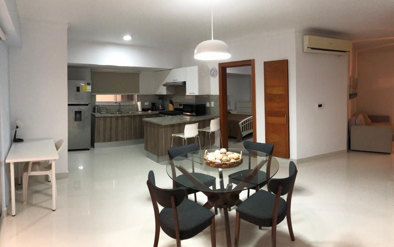 apartamentos - Apartamento Amueblado Torre Moderna en Bella Vista 3