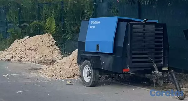 plantas e inversores - Compresor De Aire 185cfm - Dos Pistolas 90lbs - Gp 1