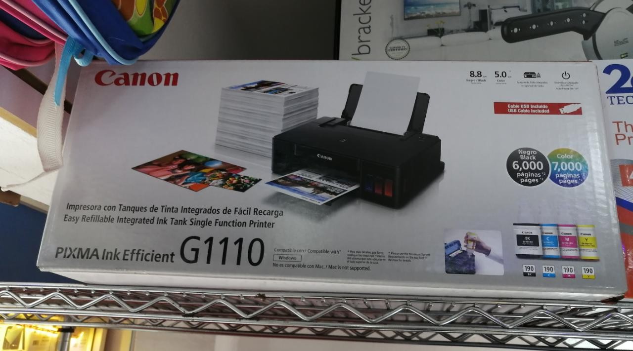 impresoras y scanners - impresora canon pixma G1110 A color solo impresora