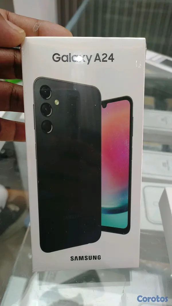 celulares y tabletas - Disponible cel Samsung A24 128GB en su caja precio 7,500 peso  3