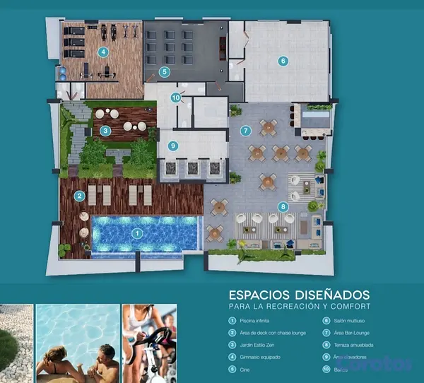 apartamentos - Apartamento listo en piantini de 1 dormitorio 2