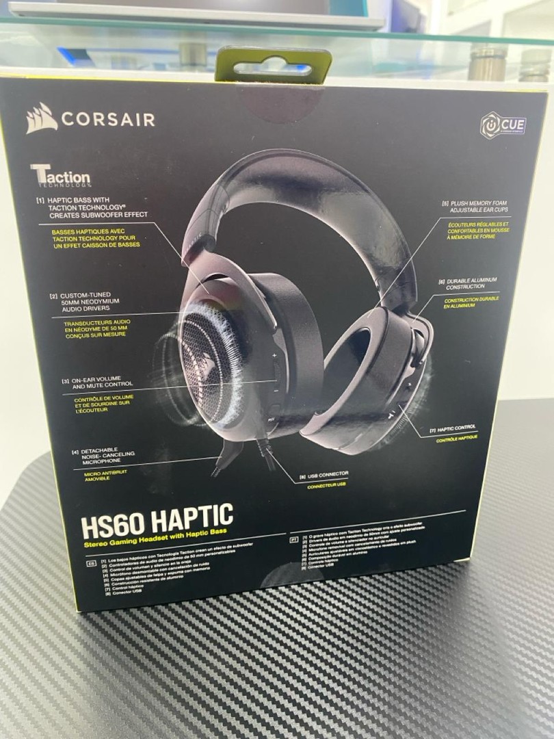 camaras y audio - Headset Corsair HS60 HAPTIC
 1