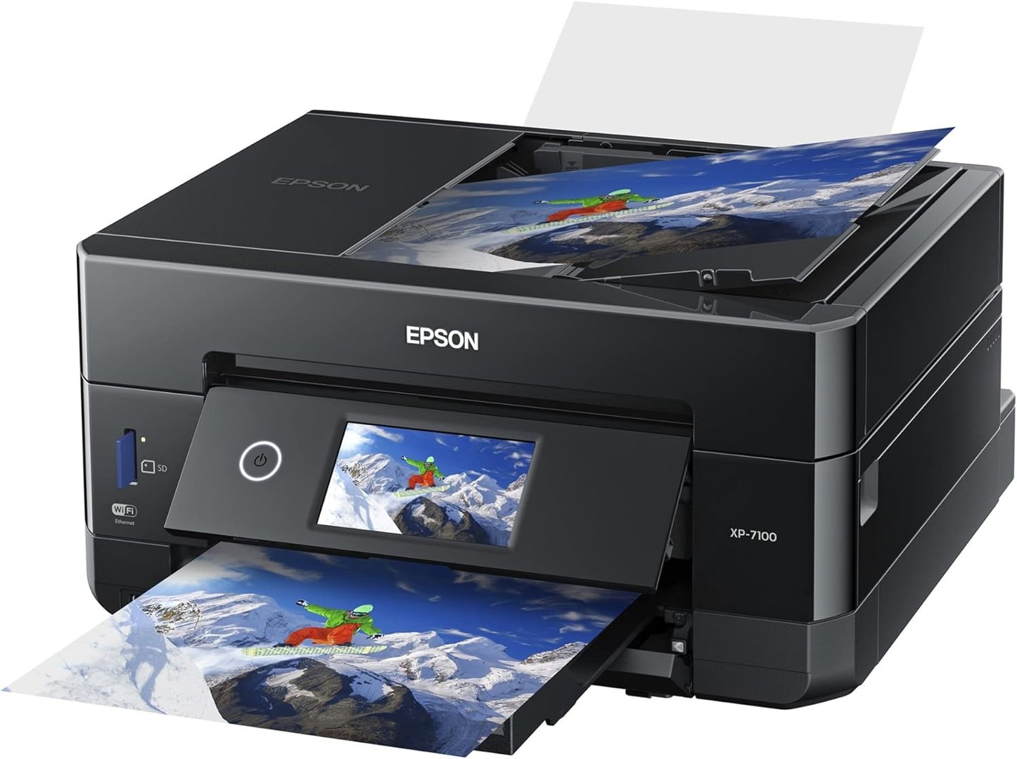 impresoras y scanners - Impresora Epson XP-7100 Expression de fotografía a color Premium Wireeles, usb 6