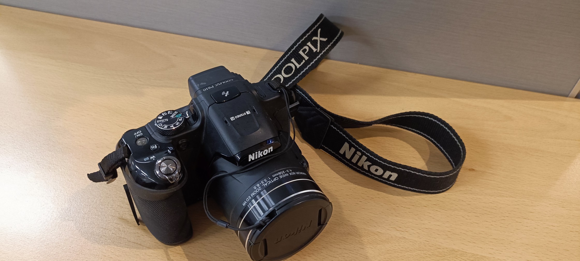 camaras y audio - Nikon Coolpix P610 63x zoom 1440 mm.  Excelentes condiciones