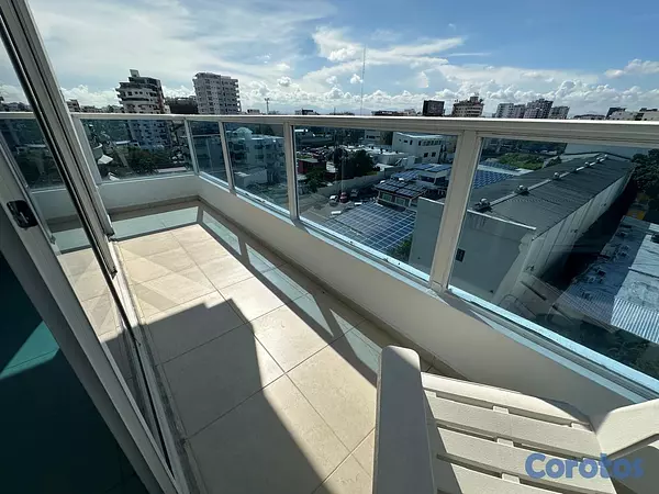 apartamentos - Apartamento Completamente Amueblado de 2 Habitaciones en Mirador Norte 5