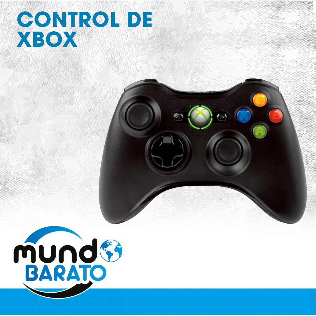 consolas y videojuegos - Control con alambre para XBOX 360 2.5 METROS